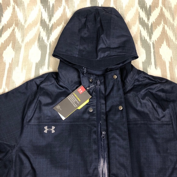 Under Armour Storm Team Infrared Womens Full Zip Hooded Jacket Size S 1247793410 - Picture 9 of 15